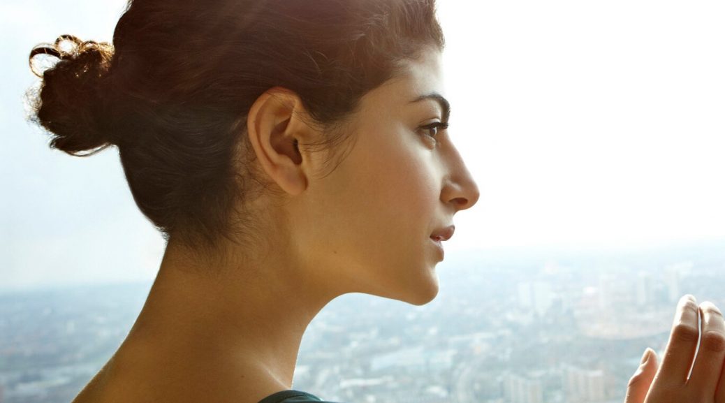 Thinking woman