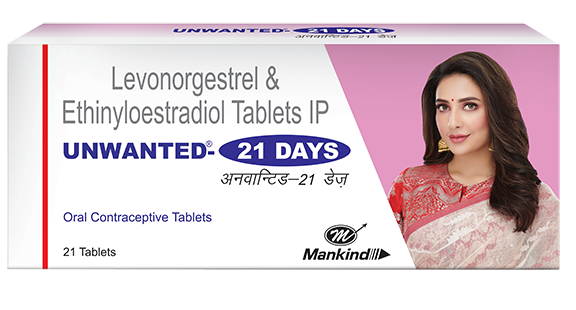 Unwanted 21 Days Oral Contraceptive Tablets